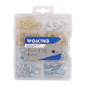 HOOKS/SCREW EYES  ASSORTMENT		 		 		